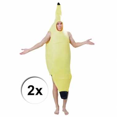 Bananen carnavalskleding voor volwassenen