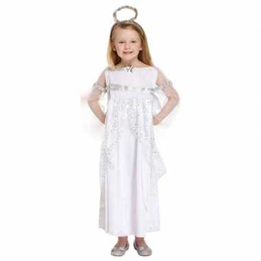 Engel kerst carnavalskleding carnavalskleding wit voor meisjes