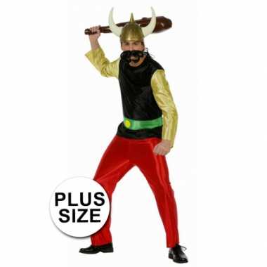 Gallier carnavalskleding grote maat