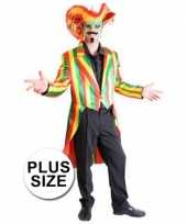 Grote maten frackjas carnavalskleding