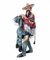 Instap carnavalskleding mexicaan op ezel