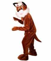 Pluche vos carnavalskleding