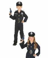 Politie agent carnavalskleding voor jongens meisjes